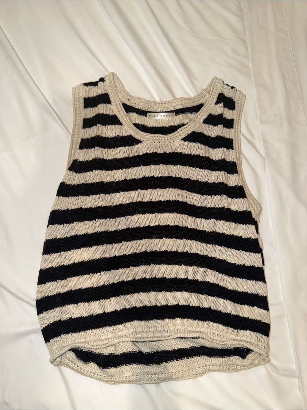 Light weight striped tank top